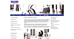Desktop Screenshot of kalibrgroup.cz